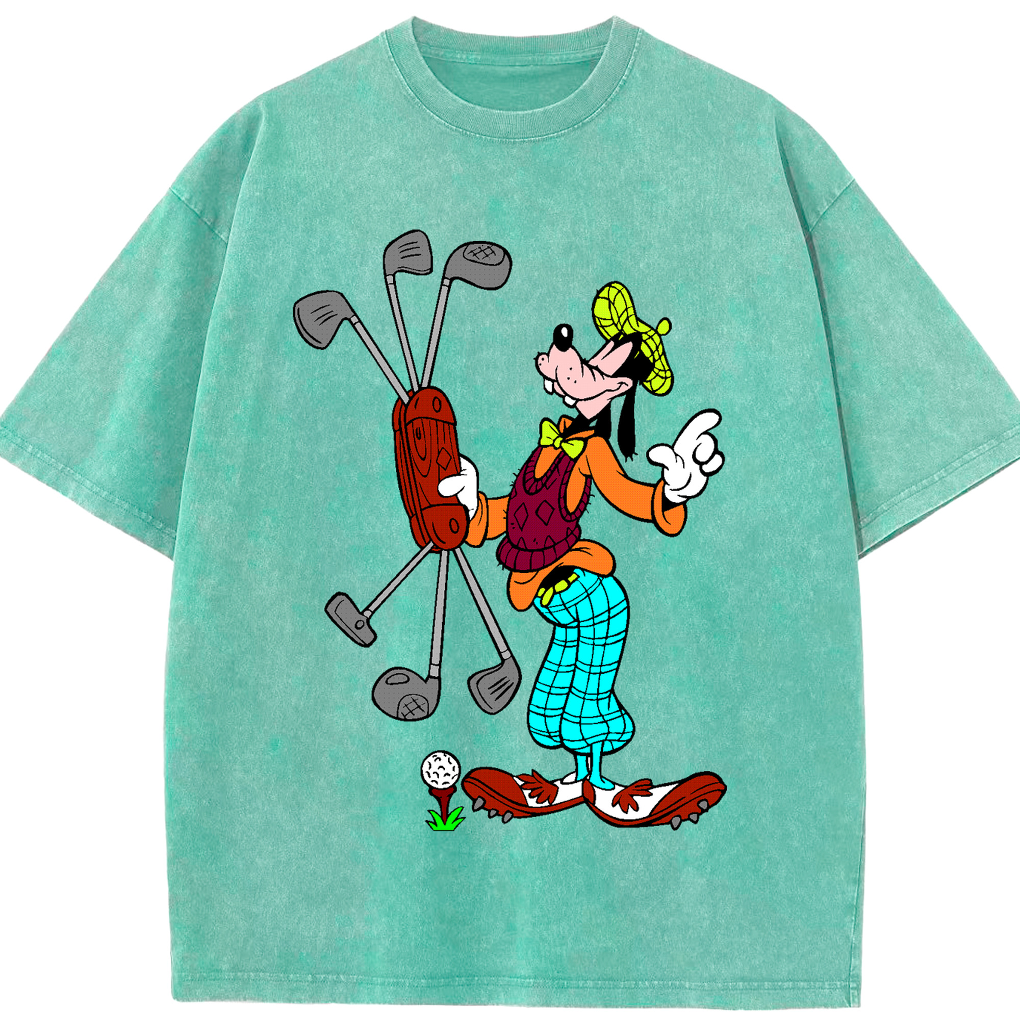 （画像用） ミッキーマウス Mickey Mouse 綿100% ヴィンテージ風 半袖Tシャツ（フロントプリント）